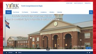 York Comprehensive High / Homepage - York School District 1