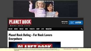 Planet Rock Dating - Find Someone Who Rocks Your World - Planet ...