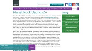 Planet rock dating 40+ - Regent's Place