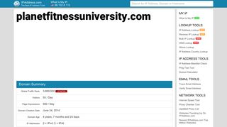 Planet Fitness University: Log in to the site | IPAddress
