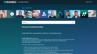 General Troubleshooting – PlanetRomeo Support