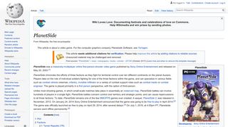 PlanetSide - Wikipedia
