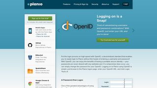 Password-free Logon with OpenID | Planio