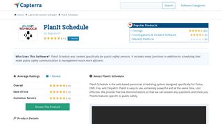 PlanIt Schedule Reviews and Pricing - 2019 - Capterra