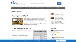 Kitchen Planner - DIY Kitchens - Advice