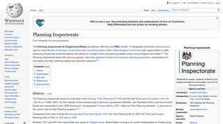 Planning Inspectorate - Wikipedia