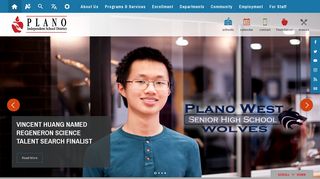 Plano Independent School District / Homepage