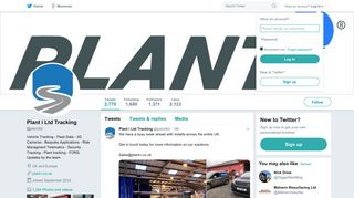 Plant i Ltd Tracking (@plantiltd) | Twitter