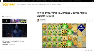 How To Sync Plants vs. Zombies 2 Saves Across Multiple Devices