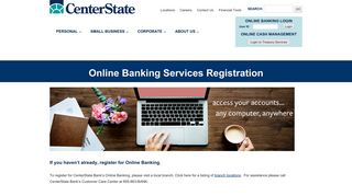 Personal Online Banking Services | CenterState Bank