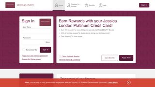 Jessica London Platinum Credit Card - Manage your account - Comenity