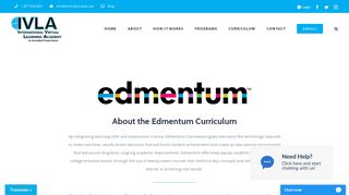Edmentum Curriculum - Internatonal Virtual Learning Academy