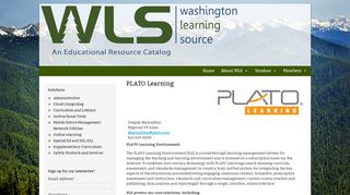 PLATO Learning - Washington Learning Source