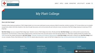 My Platt College | Platt College