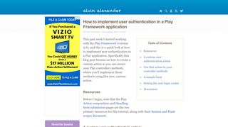 How to implement user authentication in a Play Framework application ...