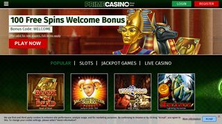 PrimeCasino: Online casino & slots - 10 free spins