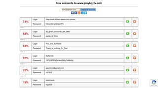 www.playboytv.com - free accounts, logins and passwords