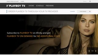 Watch on TV - Playboy TV