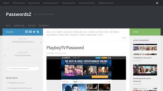 PlayboyTV Password | PasswordsZ