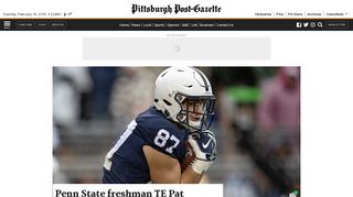 Penn State freshman TE Pat Freiermuth lets his play do the talking ...