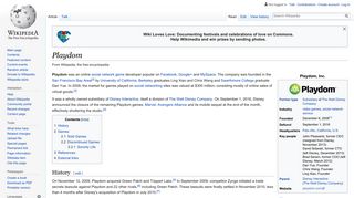 Playdom - Wikipedia