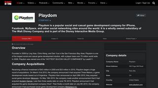 Playdom (Company) - Giant Bomb