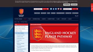 The Player Pathway - England Hockey