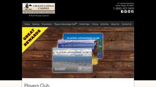 Grand Lodge Casino at Hyatt Regency Lake Tahoe - Players Club