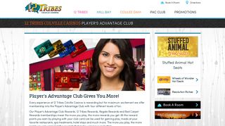 Player's Advantage Club – 12 Tribes Colville Casinos