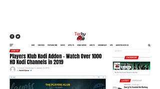 Players Klub Kodi Addon - Watch Over 1000 HD Kodi Channels in ...