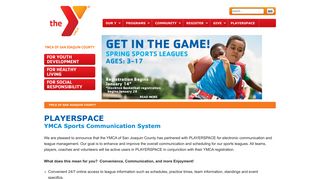 Playerspace - YMCA of San Joaquin County