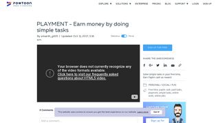 Powtoon - PLAYMENT - Earn money by doing simple tasks