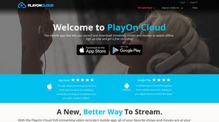 Record Streaming Movies & Shows In The Cloud | PlayOn Cloud