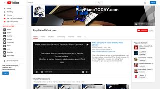 PlayPianoTODAY.com - YouTube