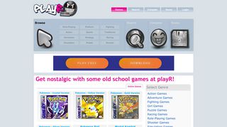 playR - Free old school flash gaming action online!