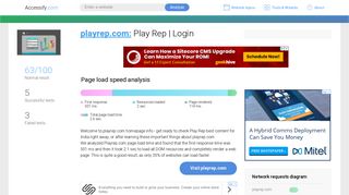 Access playrep.com. Play Rep | Login