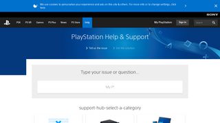 Get Help - PlayStation
