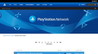 PlayStation Network Support - PlayStation Forums