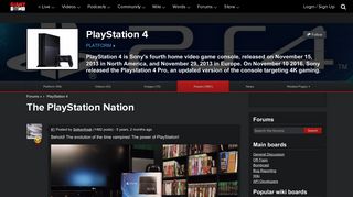 The PlayStation Nation - PlayStation 4 - Giant Bomb