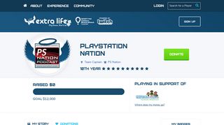 PlayStation Nation - Extra Life | Play Games. Heal Kids.