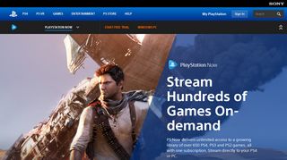 PlayStation™ Now - Streaming Game Service for PS4, PS3 and PS Vita