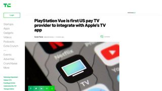 PlayStation Vue is first US pay TV provider to integrate with Apple's TV ...