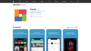 Playster on the App Store - iTunes - Apple