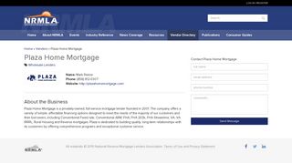 Plaza Home Mortgage - NRMLA
