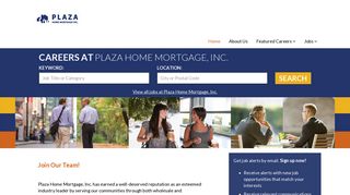 Plaza Home Mortgage, Inc. Talent Network
