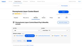 Working at Pennsylvania Liquor Control Board: Employee Reviews ...