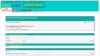 PLCS.net File Upload/Download Area