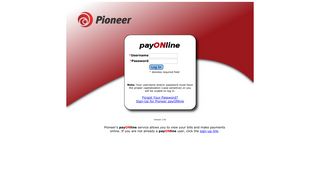 Pioneer PayONline