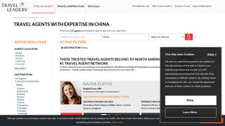 Travel agents with expertise in China who work with Pleasant ...