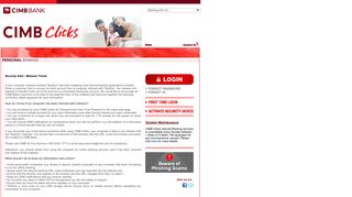 here - Welcome to CIMB Internet Banking